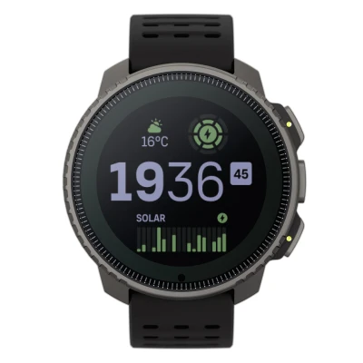 Suunto Vertical Titanium Solar Black Performance sportovní GPS hodinky