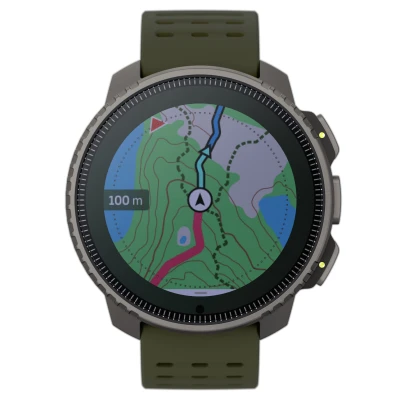 Suunto Vertical Titanium Solar Forest sportovní GPS hodinky