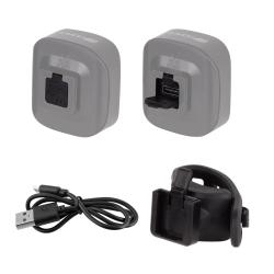 Force Svetlo predné COB 2.0 75LM USB, čierne