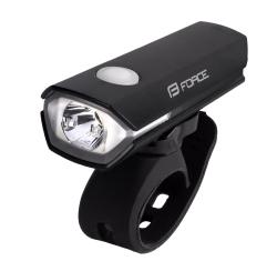 Force Světlo přední FLUX 200LM USB, černé Force Světlo přední FLUX 200LM USB, černé