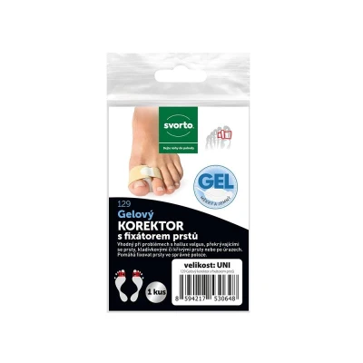 Svorto Gel. korektor s fixátorem prstů