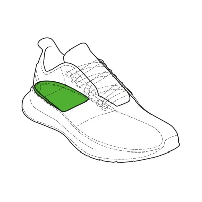 Svorto Podpatěnka korekční 0,5 cm POUZE 43-46 (VÝPRODEJ)