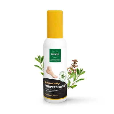 Svorto Sprej na nohy ANTIPERSPIRANT 150 ml Svorto Sprej na nohy ANTIPERSPIRANT 150 ml