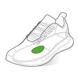 Svorto Srdíčka samolepicí kapka-černá