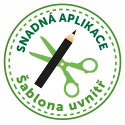 Svorto Srdíčka samolepicí L plus P černá POUZE 3 (VÝPRODEJ)