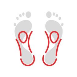 Svorto Vložky skelet dámské POUZE EU 41 (VÝPRODEJ)