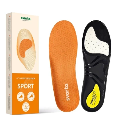 Svorto Sport Balance oranžové sportovní vložky Svorto Sport Balance oranžové sportovní vložky