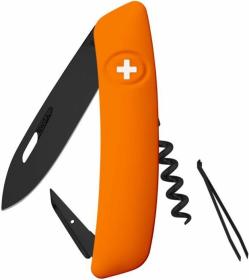 Swiza vreckový nôž D01 Allblack Standard orange Swiza vreckový nôž D01 Allblack Standard orange