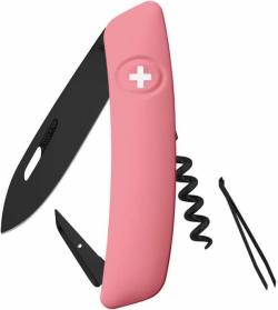 Swiza kapesní nůž D01 Allblack Standard pink Swiza kapesní nůž D01 Allblack Standard pink