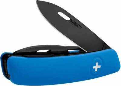 Swiza kapesní nůž D03 Allblack Standard blue