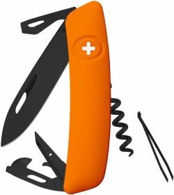 Swiza kapesní nůž D03 Allblack Standard orange Swiza kapesní nůž D03 Allblack Standard orange