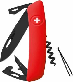 Swiza kapesní nůž D03 Allblack Standard red Swiza kapesní nůž D03 Allblack Standard red