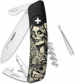 Swiza kapesní nůž D03 Dia de Muertos black Swiza kapesní nůž D03 Dia de Muertos black