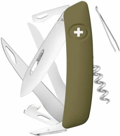 Swiza kapesní nůž D07 Standard olive Swiza kapesní nůž D07 Standard olive