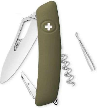 Swiza kapesní nůž SH01R Single Hand olive Swiza kapesní nůž SH01R Single Hand olive