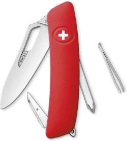 Swiza kapesní nůž SH02R Single Hand red
