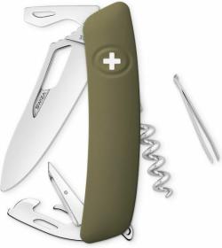 Swiza kapesní nůž SH03R Single Hand olive Swiza kapesní nůž SH03R Single Hand olive