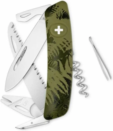Swiza kapesní nůž TT05 Tick-Tool Camo Silva olive Swiza kapesní nůž TT05 Tick-Tool Camo Silva olive