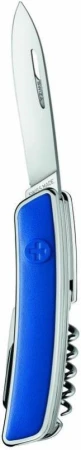 Swiza D03 Leather Blue luxusní kapesní nůž