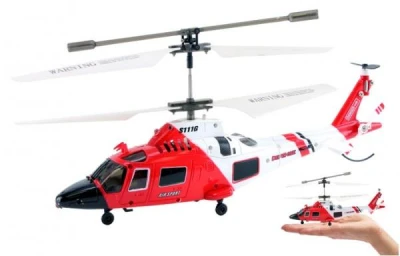 Syma Augusta červeno-bílo-černý mini RC vrtulník