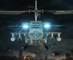 Syma RC vrtulník Apache S109H