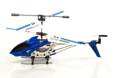 SYMA S107G blue s gyroskopem - nejodolnější mini vrtulník na trhu