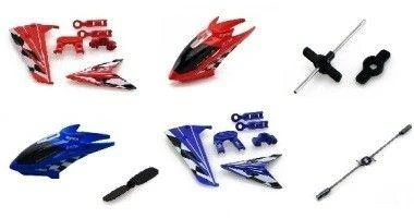 SYMA S107G červený mini RC vrtulník s gyroskopem