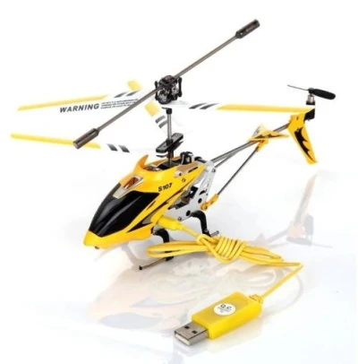 Syma S107G žlutý RC mini vrtulník s gyroskopem