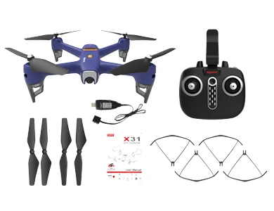 SYMA X31 4K, GPS, Gesta