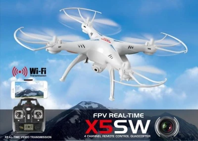 SYMA X5Csw černý dron s FPV online přenosem přes WiFi