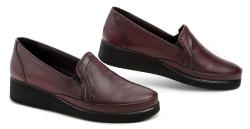 T. Sokolski D500-PU bordó dámské mokasíny