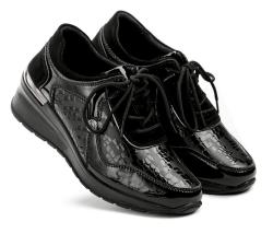 T. Sokolski T.Sokolski J21-312 čierne dámske poltopánky na kline