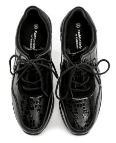 T. Sokolski T.Sokolski J21-312 čierne dámske poltopánky na kline