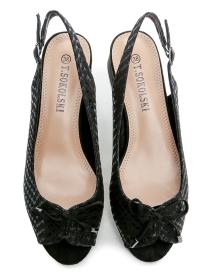 T. Sokolski L-24-133 černé dámské lodičky s volnou patou