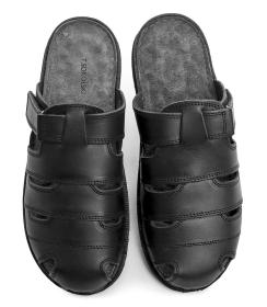 T. Sokolski T.Sokolski L25-417 černé pánské nazouváky