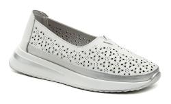 T. Sokolski T.Sokolski W26-653 bílé dámské mokasíny