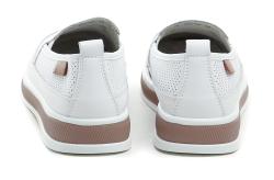 T. Sokolski T.Sokolski W26-83 bílé dámské mokasíny