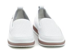 T. Sokolski T.Sokolski W26-83 bílé dámské mokasíny