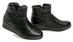 T. Sokolski T.Sokolski Z23-338 černá dámská zimní obuv na klínku