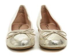 Tamaris 1-22111-26 ivory dámské baleríny