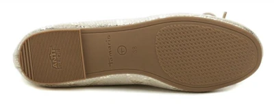 Tamaris 1-22111-26 ivory dámské baleríny