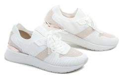 Tamaris 1-23712-42 bílo zlatorůžové dámské tenisky