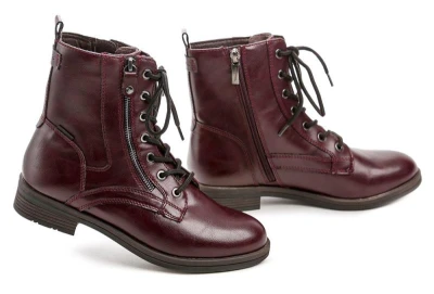 Tamaris 1-25107-41 merlot dámské zimní boty