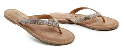 Tamaris 1-27129-44 růžové glam dámské žabky