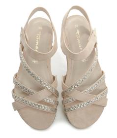 Tamaris 1-28152-44 béžové dámske sandále