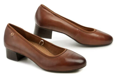 Tamaris 8-52300-43 hnědé dámské nadměrné lodičky