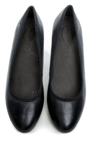 Tamaris 8-52300-43 navy dámské nadměrné lodičky
