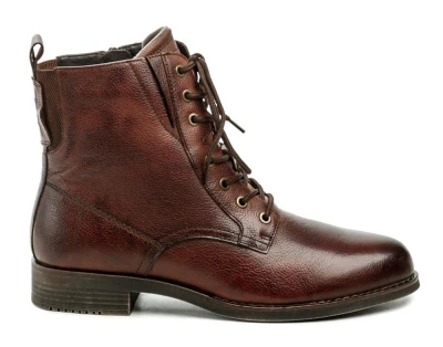 Tamaris 8-55100-43 cognac dámské nadměrné zimní boty