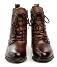Tamaris 8-55100-43 cognac dámské nadměrné zimní boty