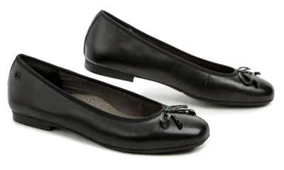 Tamaris Comfort 8-52102-42 černé dámské nadměrné baleríny